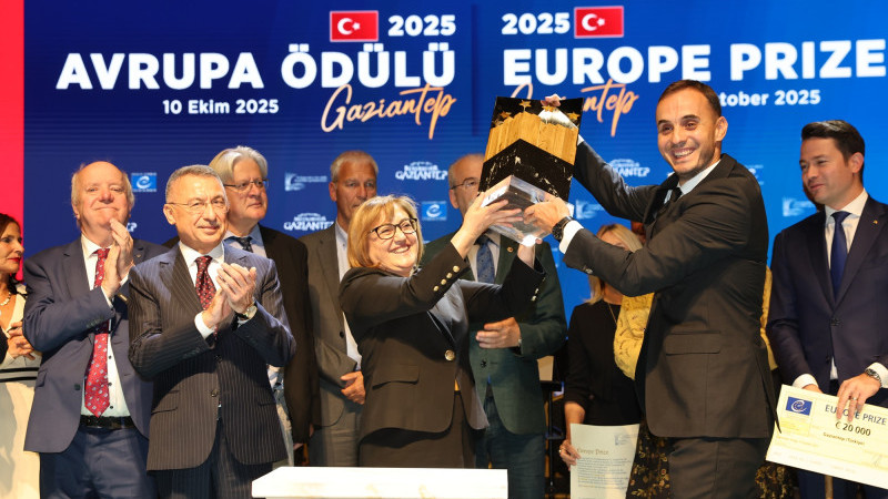 GAZİANTEP’E AVRUPA ÖDÜLÜ