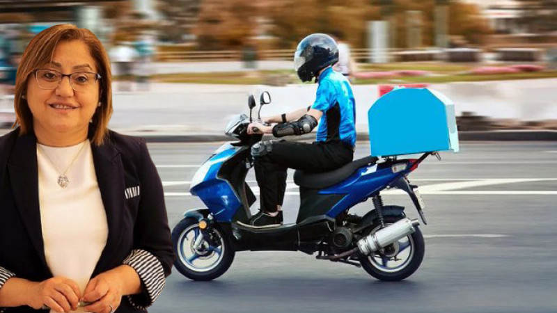 Gaziantep’te Moto-Kuryeler için “Kurye Hizmet İstasyonları” geliyor