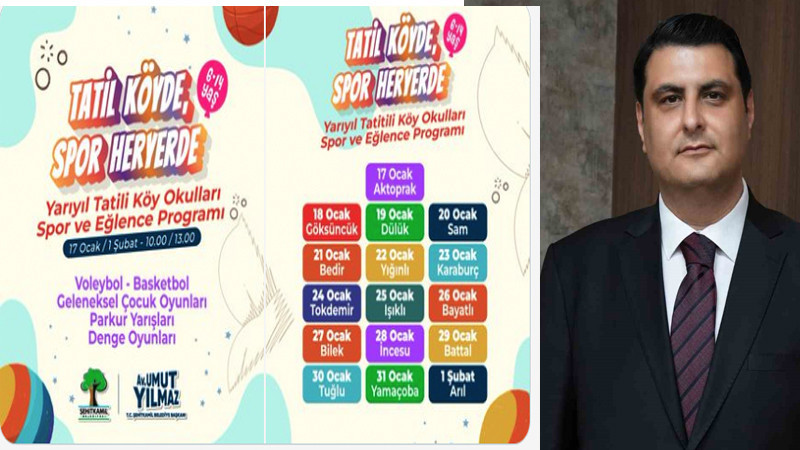 Şehitkamil’de “Tatil Köyde, Spor Her Yerde” coşkusu