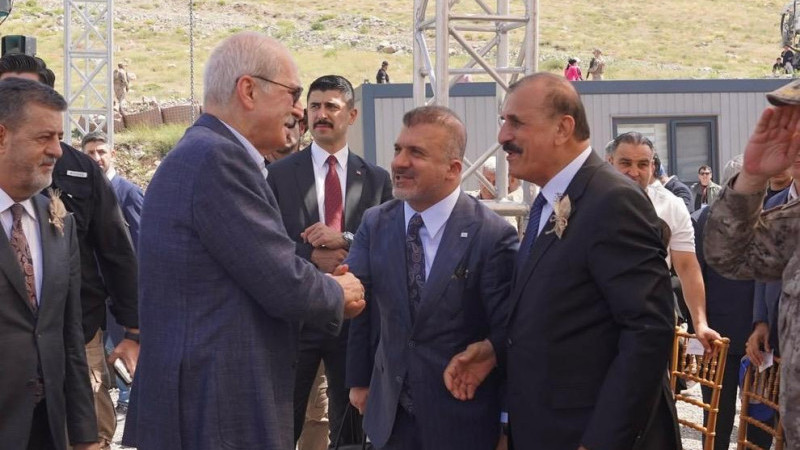 Celal Kadooğlu ve Selim Acar TBMM Başkanı Numan Kurtulmuş bir araya geldi