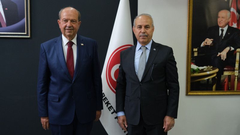 ERSİN TATAR’DAN MHP’YE ZİYARET