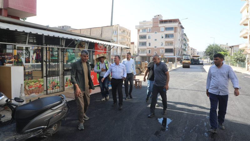 Başkan Doğan, hizmetleri sahada takip etti
