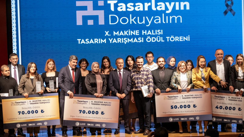 Makine Halısı Tasarım Yarışması sonuçlandı