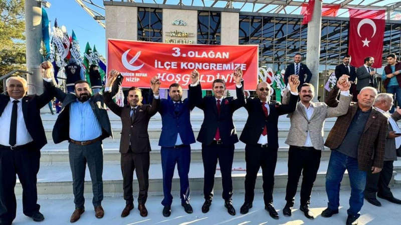 Yeniden Refah Partisinde İslahiye ve Nizip’te işlem tamam