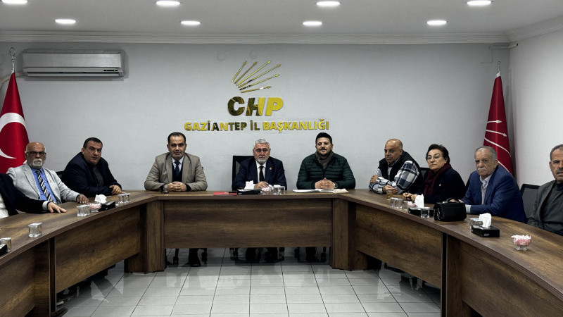 CHP Şehitkamil İlçe Yönetim Kurulu toplantısı gerçekleştirildi