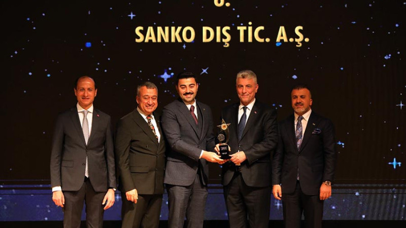 SANKO DIŞ TİCARET’E “İHRACATIN YILDIZI” ÖDÜLÜ