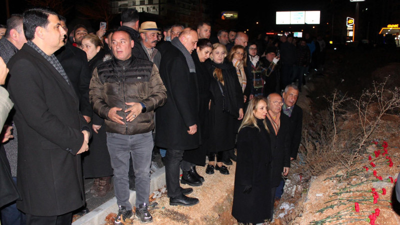 BAŞKAN YILMAZ, DEPREM ŞEHİTLERİNİ ANDI