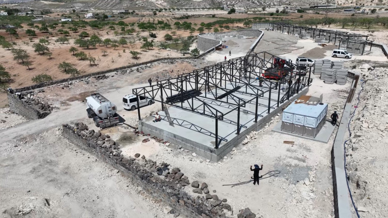 Nizip'e modern hayvan bakım evi