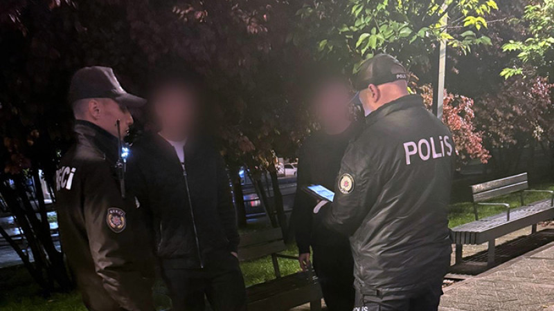 Park denetimlerinde aranan 33 şahıs yakalandı