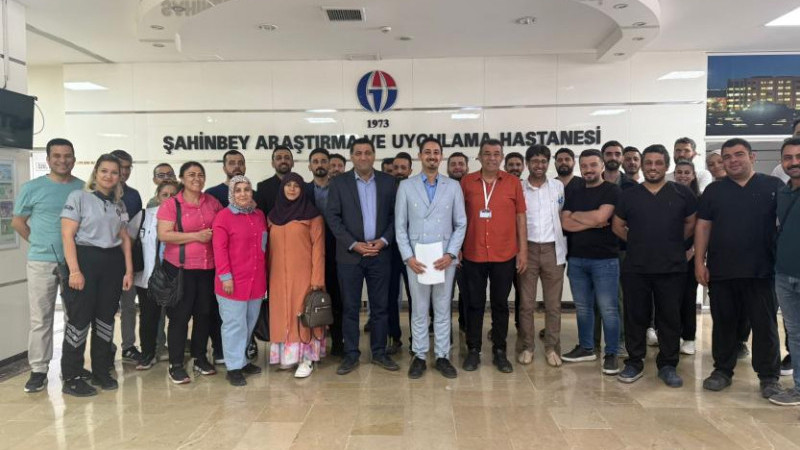 Emre Can, Gaziantep Üniversitesi Sağlık-Sen Şube Başkanlığına adaylığını açıkladı