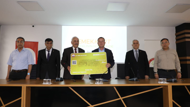 Nizip’te 'Emek Kart' dönemi başladı