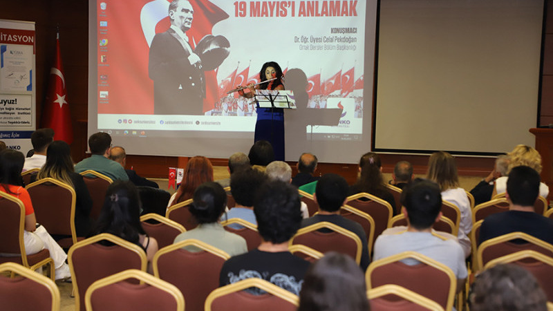 SANKO ÜNİVERSİTESİ’NDE 19 MAYIS ATATÜRK'Ü ANMA, GENÇLİK VE SPOR BAYRAMI PROGRAMI DÜZENLENDİ