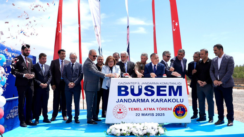 Jandarma hizmet binasının temeli atıldı