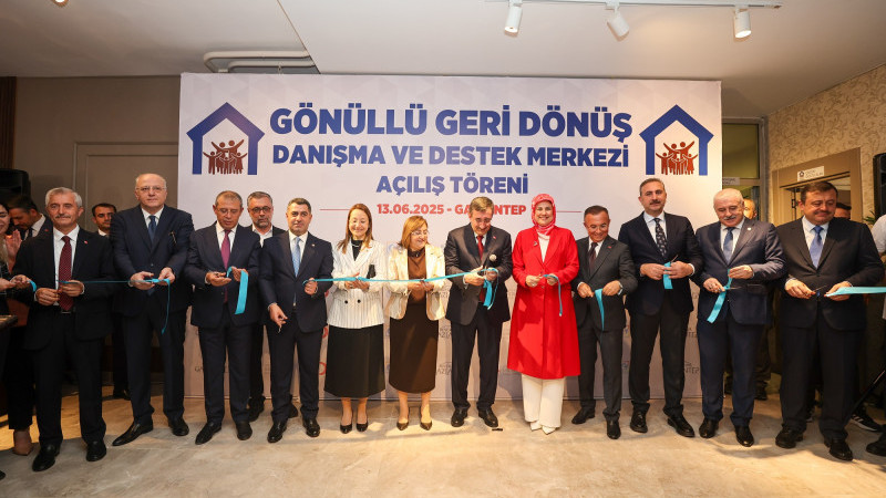 GÖNÜLLÜ GERİ DÖNÜŞ, DANIŞMA VE DESTEK MERKEZİ AÇILDI