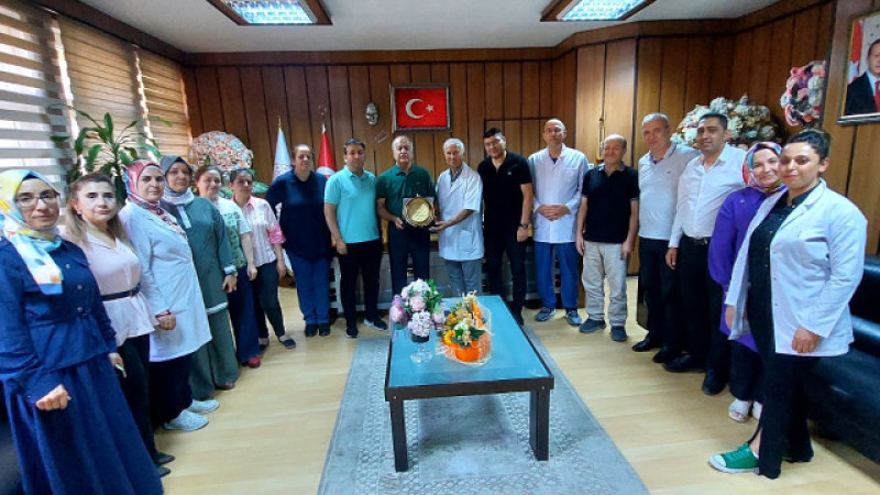 Saraçoğlu’na veda töreni