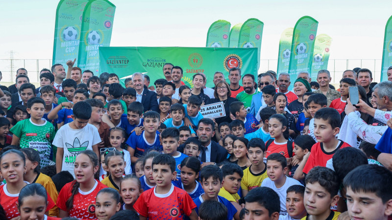 MUHTAR CUP FUTBOL TURNUVASI BAŞLADI