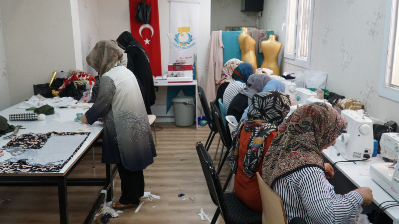 HALİLİYE BELEDİYESİ'NDEN KADINLARA SOSYAL VE MESLEKİ DESTEK