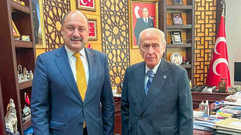GÜLPINAR’DAN DEVLET BAHÇELİ’YE ZİYARET