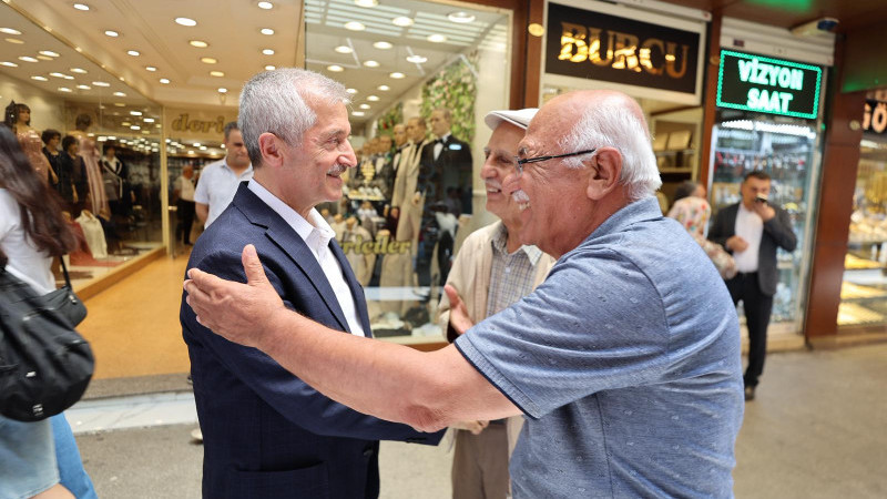 Tahmazoğlu halkın içinde