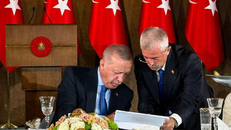 Tahmazoğlu, Cumhurbaşkanı Erdoğan ile görüştü 
