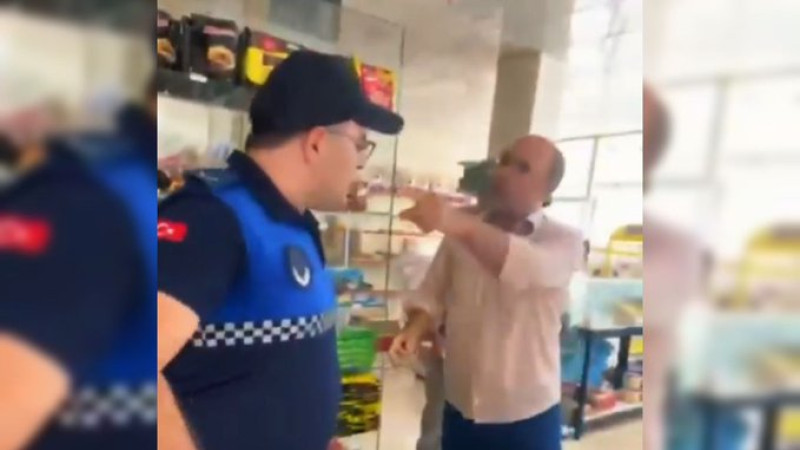 Zabıtaya saldırı
