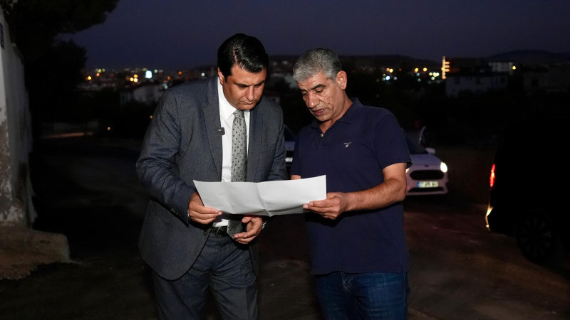 YILMAZ: “MODERN YOLLARLA İLÇEMİZİN ÇEHRESİNİ DEĞİŞTİRİYORUZ”