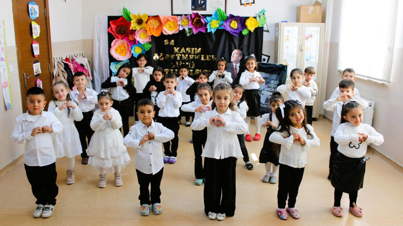 Şehitkamil Aile Merkezlerinde miniklerden Öğretmenler Günü coşkusu