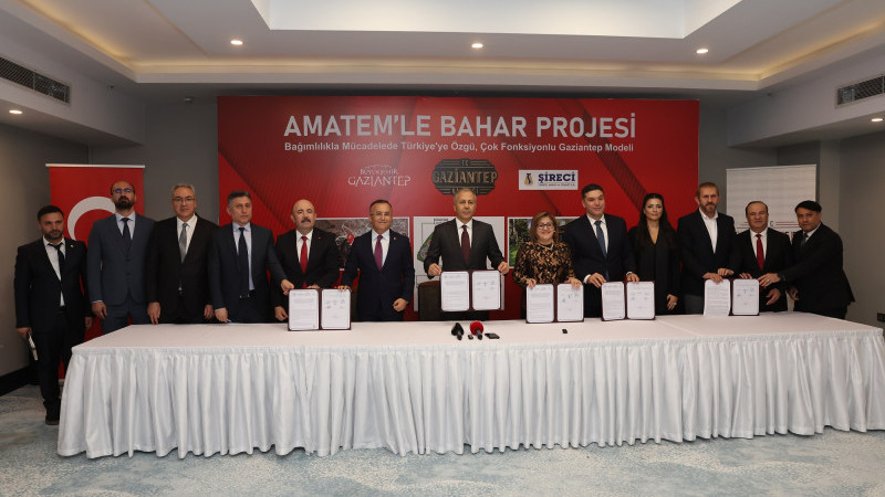 AMATEM’LE BAHAR PROJESİ İÇİN İMZALAR ATILDI