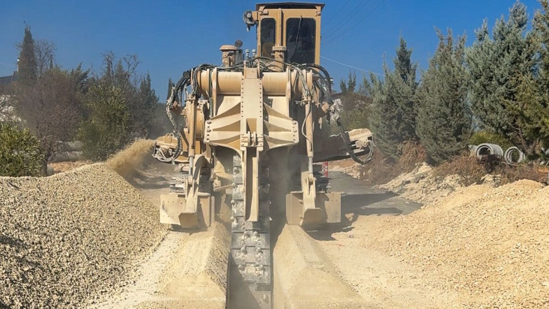 BURÇ’TA GASKİ’NİN ALTYAPI ÇALIŞMALARI HIZLANDI