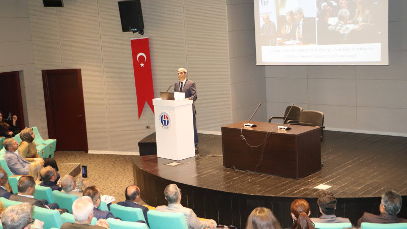 GAÜN’DE “SURİYELİLERİN GERİ DÖNÜŞ SÜRECİNİN EKONOMİK BOYUTLARI” ÇALIŞTAYI DÜZENLENDİ