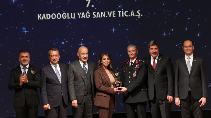 Kadooğlu Yağ’a ödül