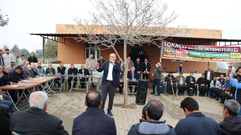 Meriç: “Sermayenin değil köylünün yanındayız”