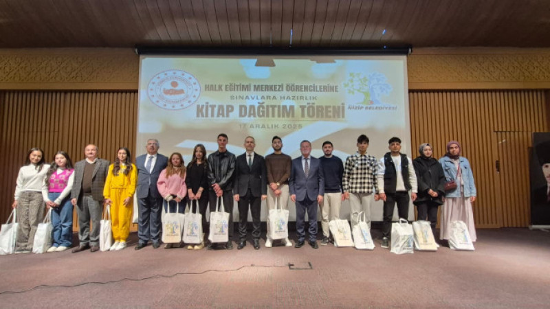 Nizip Belediyesi’nden üniversite adaylarına eğitim desteği