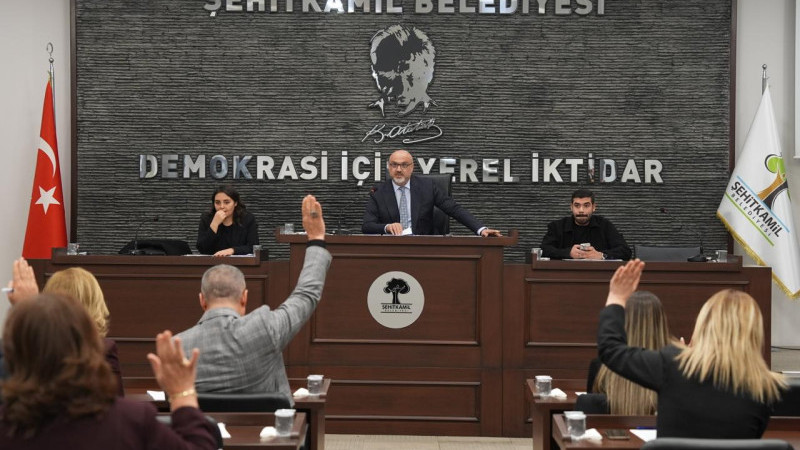 ŞEHİTKAMİL BELEDİYESİ ARALIK AYI MECLİS TOPLANTISI YAPILDI