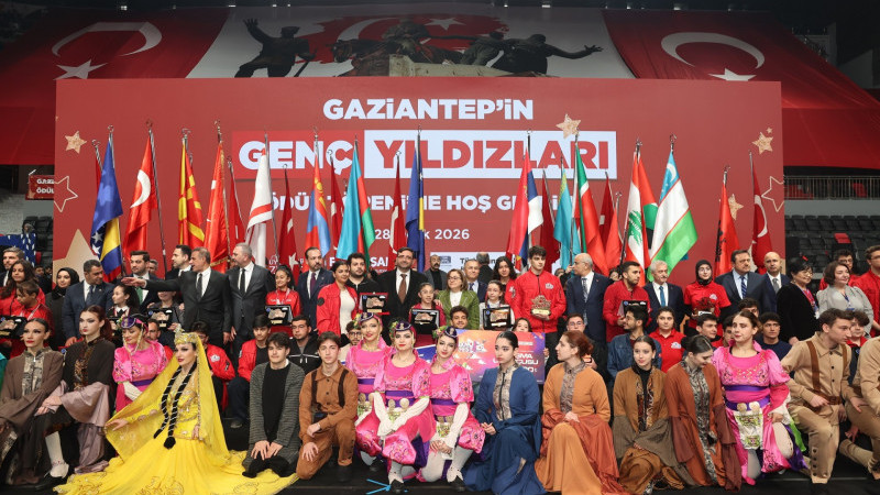 GAZİANTEP’İN GENÇ YILDIZLARI ÖDÜLLE TAÇLANDI