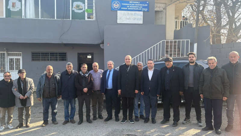 CHP’li Meriç’ten Reyhanlı Esnaf Odasına ziyaret