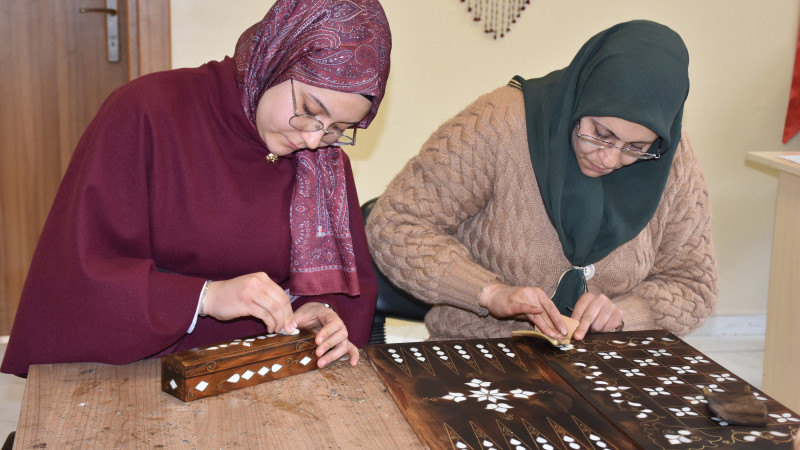 SEDEFÇİLİK ŞAHİNBEY BELEDİYESİ TESİSLERİNDE HAYAT BULUYOR