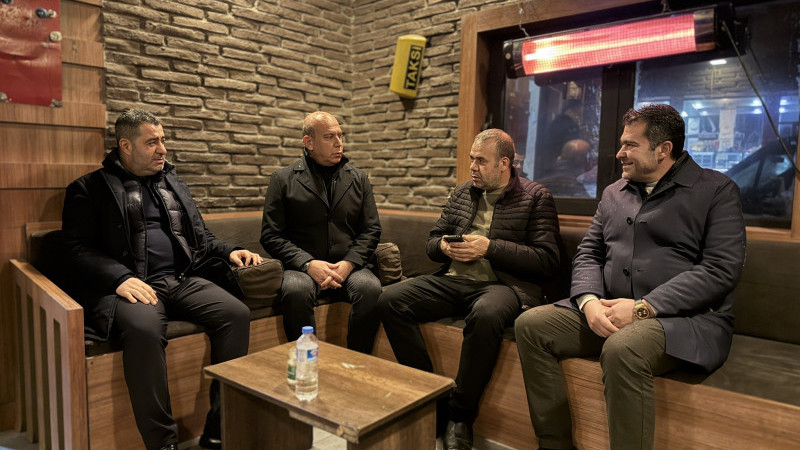 Bozgeyik ve Uğur’dan taksi şoförlerine ziyaret