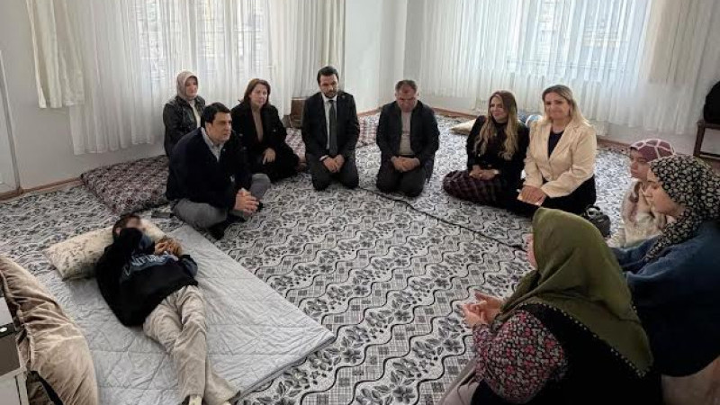 BAŞKAN YILMAZ'DAN MORAL ZİYARETİ