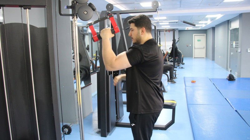 HALİLİYE BELEDİYESPOR’UN MİLLİ SPORCUSU ŞAMPİYONA İÇİN HAZIR