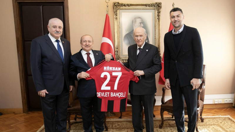 DEVLET BAHÇELİ’YE ZİYARET