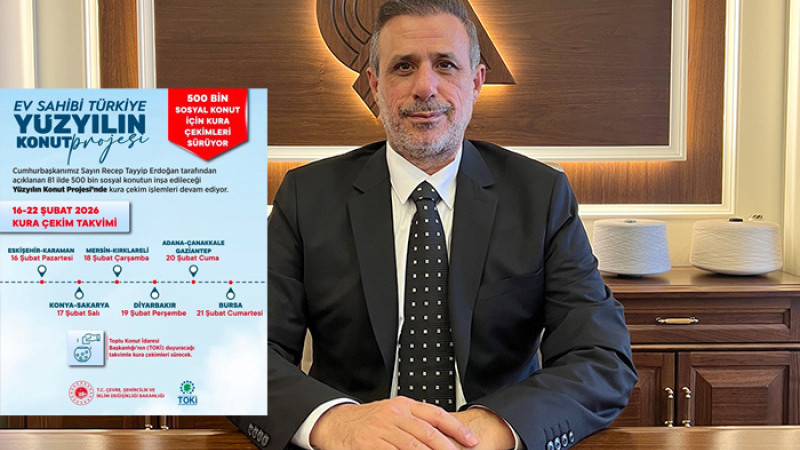 Gaziantep’te 13 Bin 890 sosyal konut için kura heyecanı