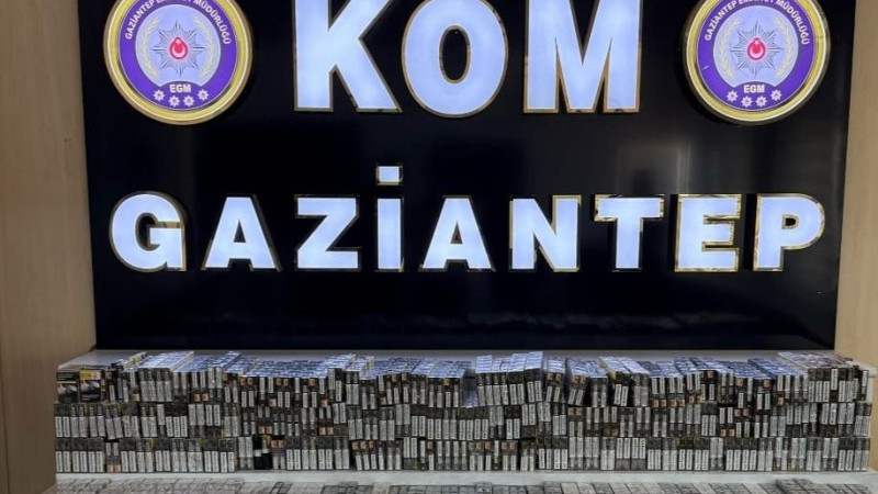 Gaziantep’te kaçakçılık operasyonu