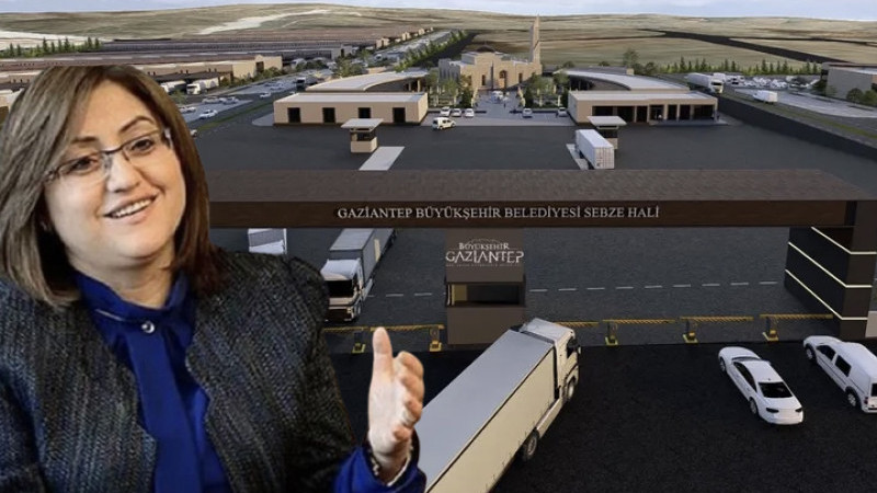 Gaziantep’e Türkiye’nin İlk “Akıllı Meyve-Sebze Hali” geliyor