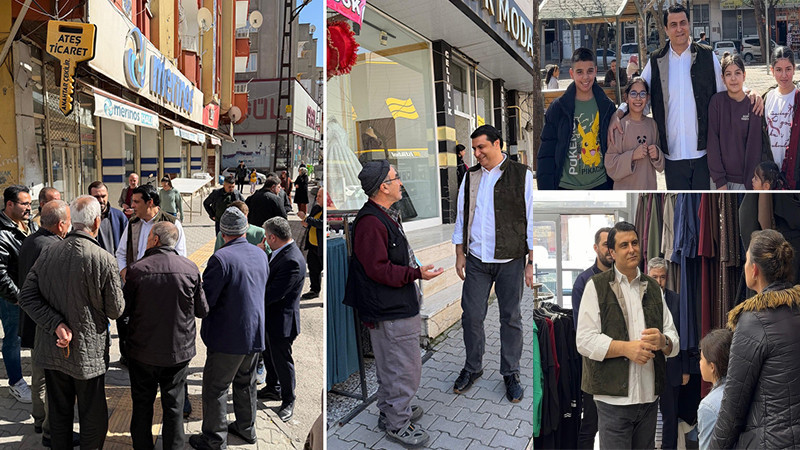 Başkan Yılmaz halkın içinde