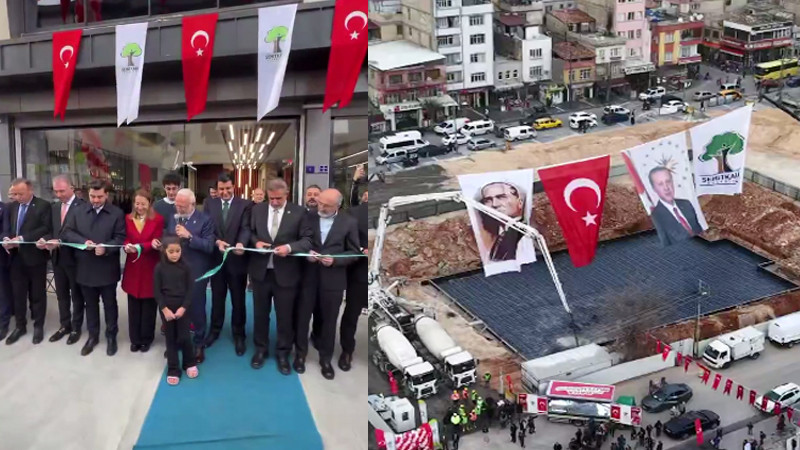 Şehitkamil’de açılış, temel atma ve müjde bir arada