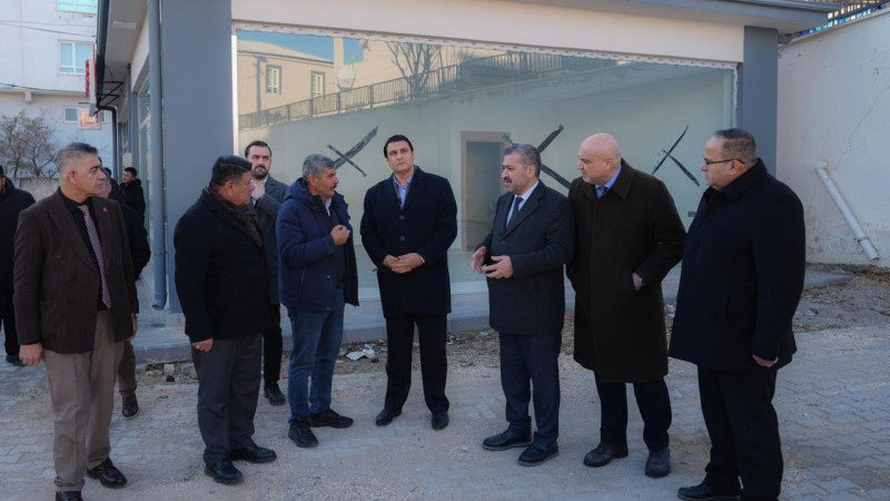 BAŞKAN YILMAZ PROJELERİ YERİNDE İNCELEDİ