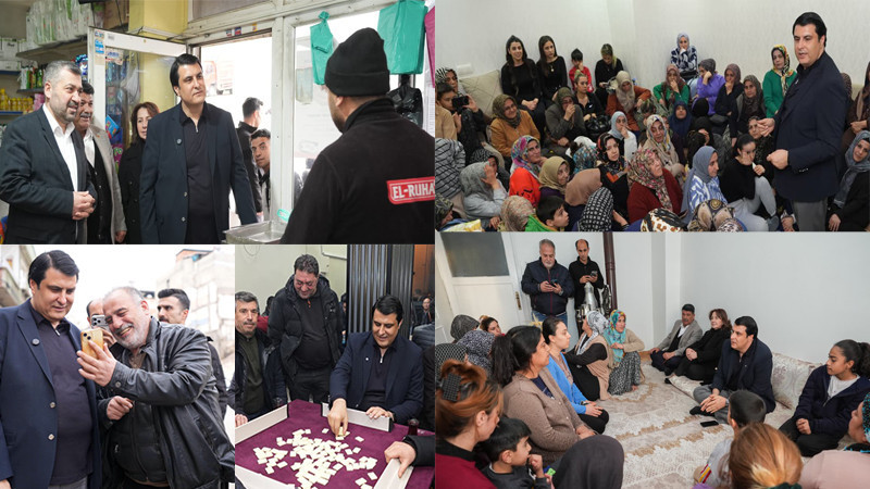 Başkan Yılmaz vatandaşla iç içe