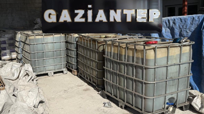 7 bin litre kaçak akaryakıt ele geçirildi