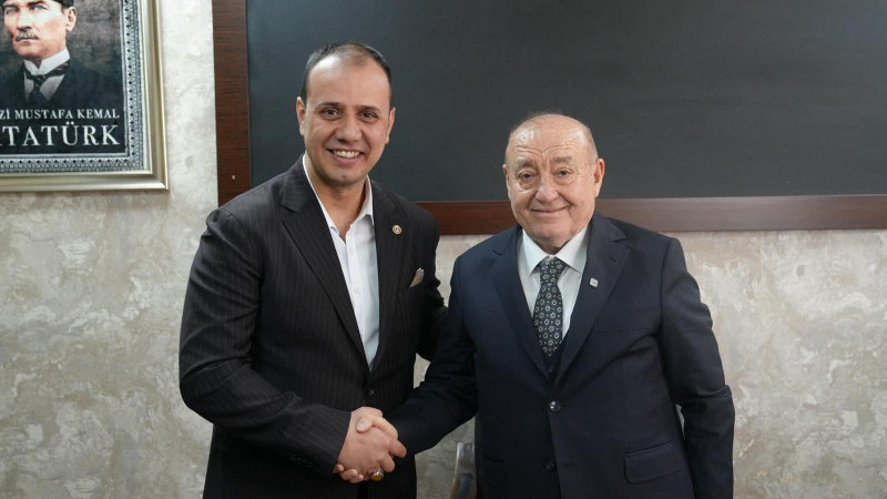 Ünal Akdoğan’dan Katmerci’ye ziyaret